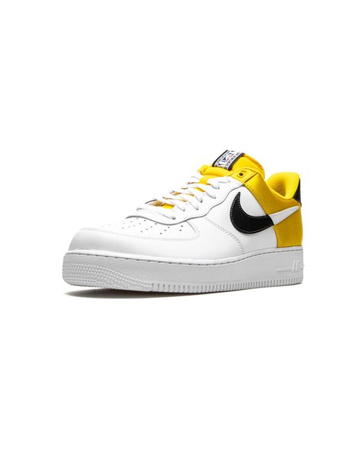 Nike Black Air Force 1 '07 Lv8 1 "Amarillo Satin" Bq4420 700" for men