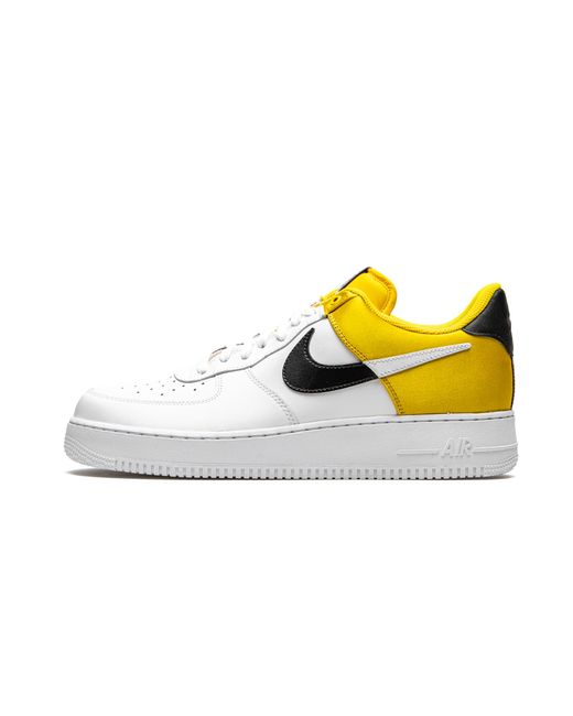 Nike Black Air Force 1 '07 Lv8 1 "Amarillo Satin" Bq4420 700" for men