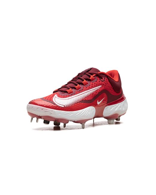 Nike Red Alpha Huarache Elite 4 Low "Varsity" Dj6521 616" for men