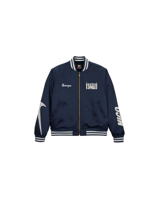Nike Blue Nigo Souvenir Jacket "Midnight Hq7525 410" for men