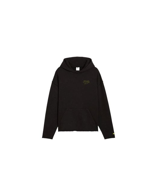 PUMA Black Hoops X Tmnt Hoodie 630927 01" for men