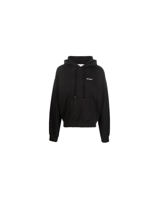 Off-White c/o Virgil Abloh Black Caravaggio Deposition Over Hoodie Ombb037C99Fle0101001" for men