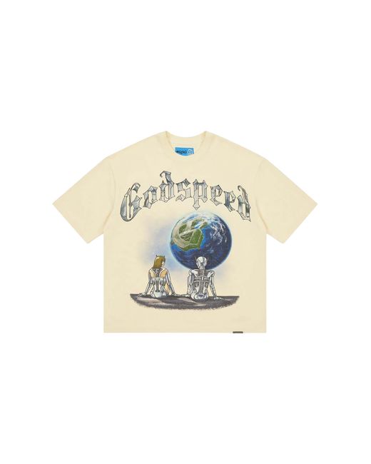 GODSPEED NEW YORK Black Artificial Love Ii Ng T-Shirt "Bone" Gs644" for men