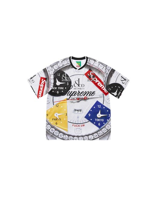 Supreme Black La Martina Soccer Jersey "Ss26