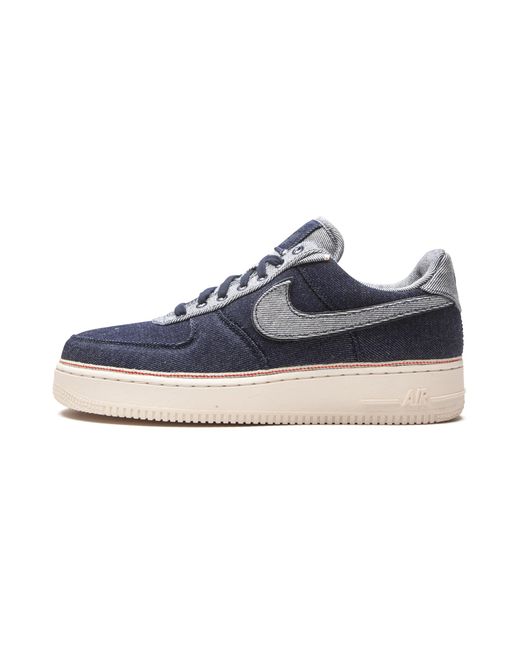 Nike Blue Air Force 1 '07 Premium Shoe for men