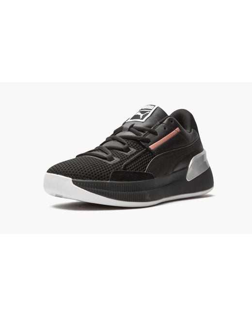 PUMA Black Clyde Hardwood "Metallic" 194044 01" for men