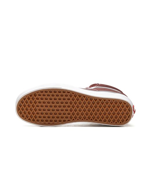 Vans Brown Sk8 Hi "Bitter Chocolate" Vn0007Ns7Yo1" for men