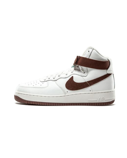 Nike Black Air Force 1 Hi Retro Qs Chocolate" 743546 102" for men