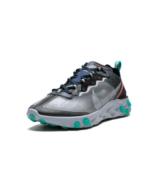 Nike Black React Element 87 "Neptune" Aq1090 005" for men