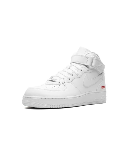 Nike Black Air Force 1 Mid "Supreme for men