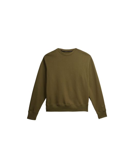 Adidas Green Pharrell Williams Basics Crew Sweatshirt Cargo" H58308" for men