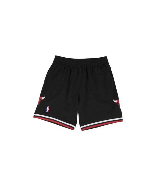 Mitchell & Ness Black Alternate Swingman Shorts "Nba Chicago Bulls 97-98" for men
