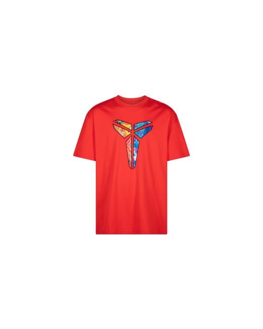 Nike Red Max90 T-Shirt "Challenge" Hj3422 600" for men