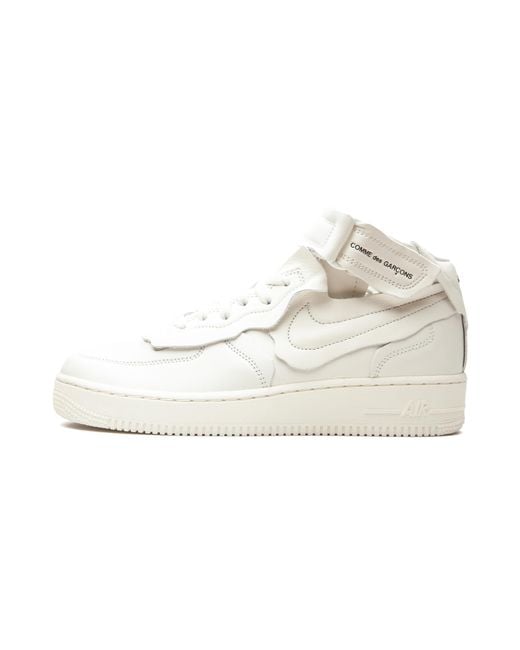 Nike Black Air Force 1 Mid "Comme Des Garcons" for men