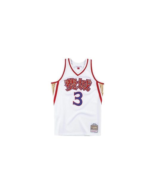 Mitchell & Ness Black Nba Chinese New Year Allen Iverson Swingman Jersey "1996 Philadelphia 76Ers for men
