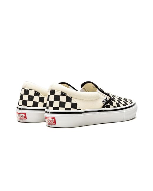 Vans Black Skate Slip-On "Checkerboard" Vn0A5Fcaauh" for men