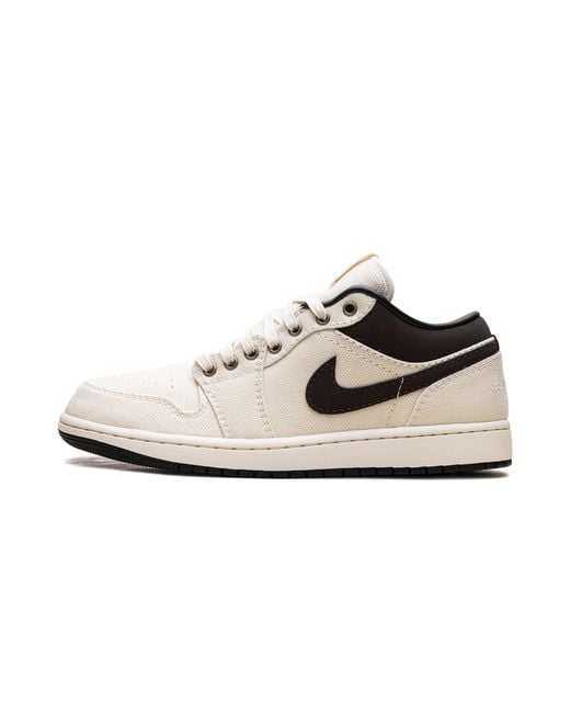 Nike Black Air 1 Low Premium "Pale Ivory Baroque" Ib8058 110" for men