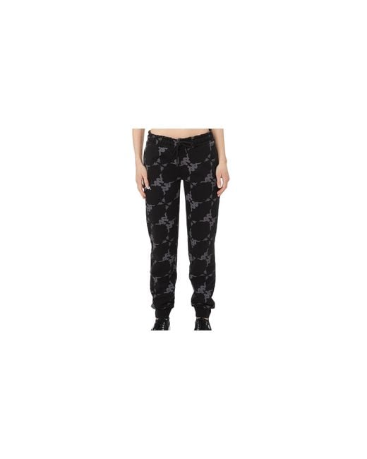 Kappa Black Authentic Elosia Sweatpants 34143Yw"