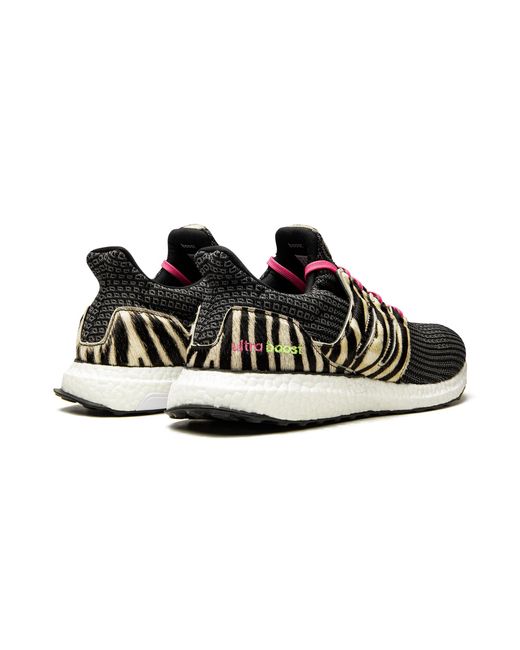 Adidas Black Ultraboost Dna "Animal Pack-Zebra" Fz2730" for men