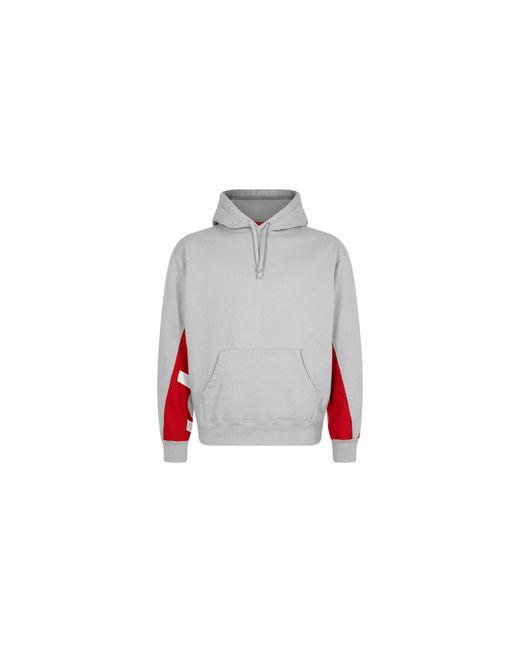 Supreme Black Cropped Panels Hoodie "Ss22" Su12092"