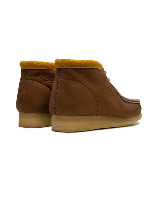 Clarks Brown Wallabee "Suede" 63074 Multi" for men