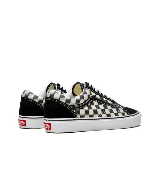 Vans Black Old Skool Classic "Blur Check" Vn0A38G1Vjm" for men