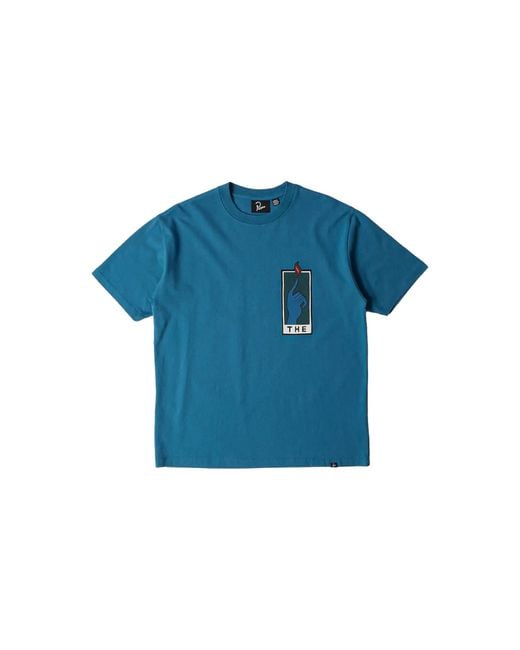 by Parra Blue Hands Of Time Ss T-Shirt 55285" for men
