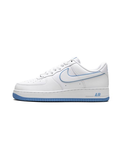 Nike Black Air Force 1 '07 Low "Unc" Dv0788 101" for men
