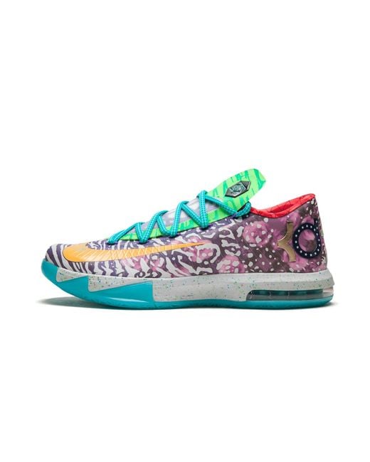 Nike Black Kd 6 Premium "What The Kd" 669809 500" for men