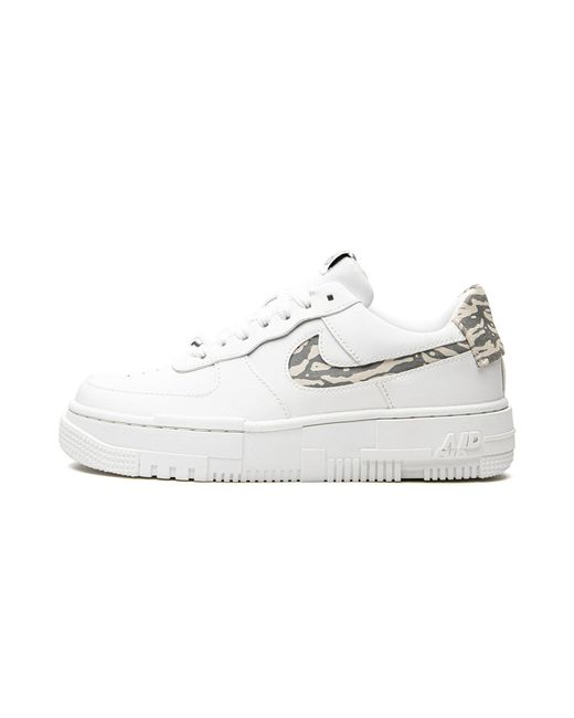 Nike Air Force 1 Pixel "zebra" Shoes in Black | Lyst