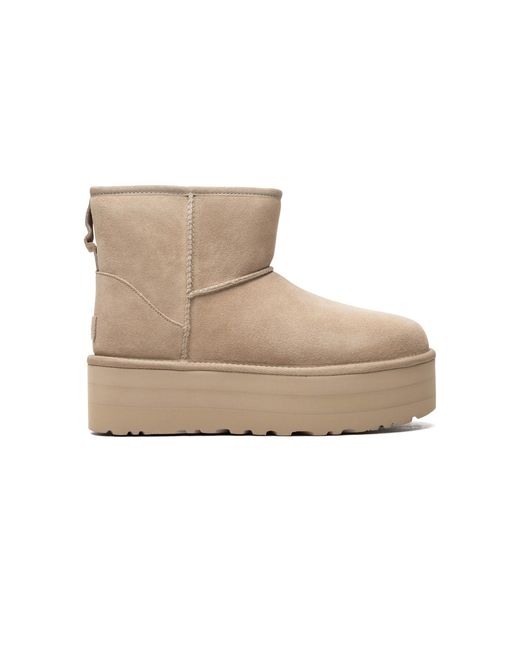 Ugg Black Classic Mini Platform "Mustard Seed" 1134991 Mdsd"