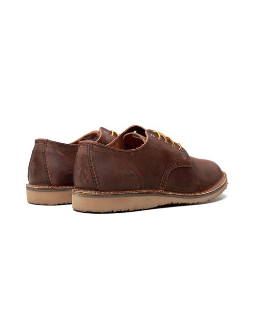 Red Wing Brown Weekender Oxford "Copper Rough & Tough for men
