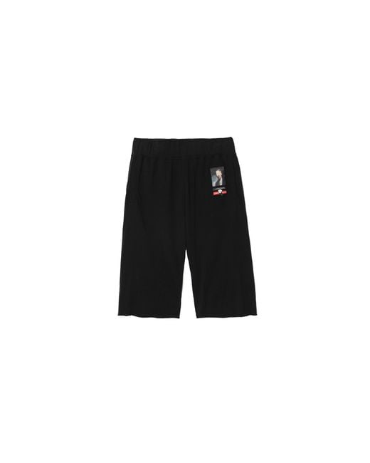Undercover Black Sweat Shorts Uc1E4514"