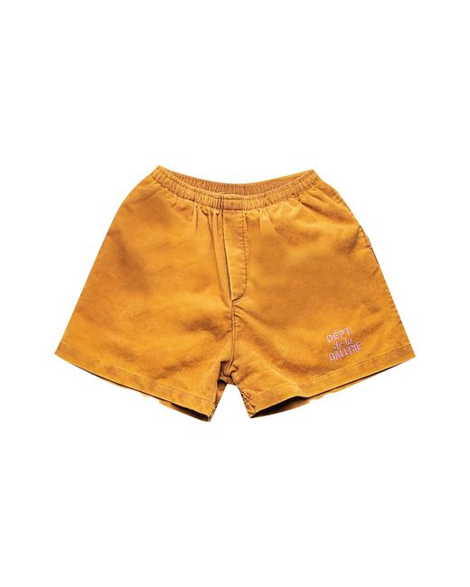 GALLERY DEPT. Orange Vintage Corduroy French Logo Zuma Short & Gd366" for men