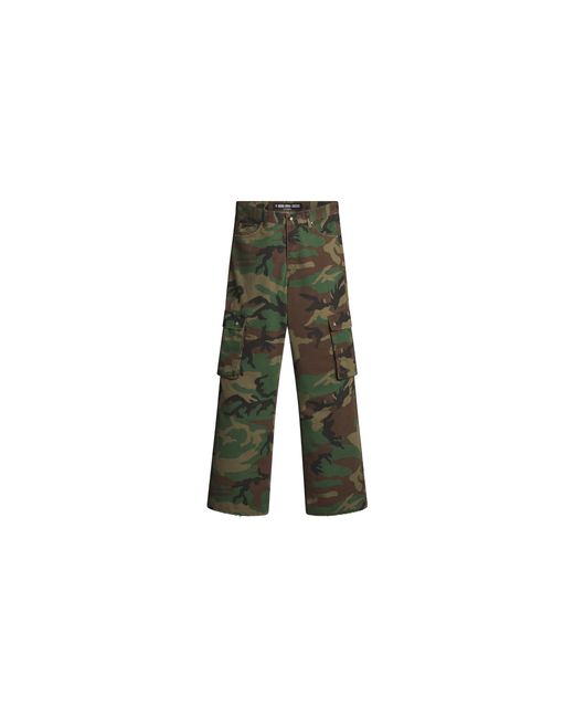 LOSTSHDWS Black Utility Cargo Pant "Camouflage" Lst 44 22702" for men