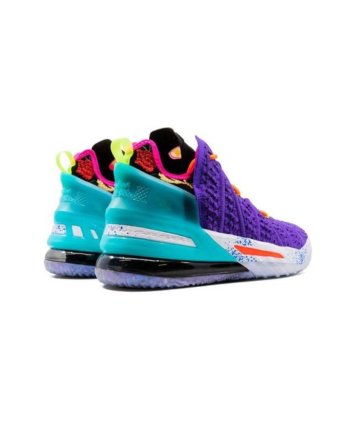 Nike Blue Lebron 18 "Best 10-18" Shoes