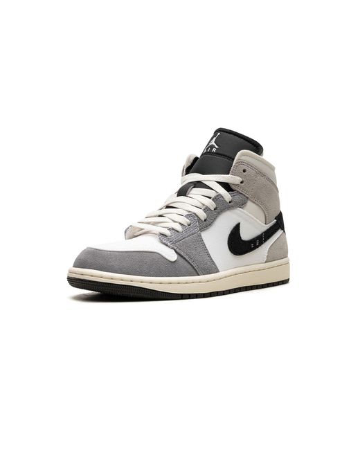 Nike Black Air 1 Mid Se Craft "cement Grey" Shoes for men