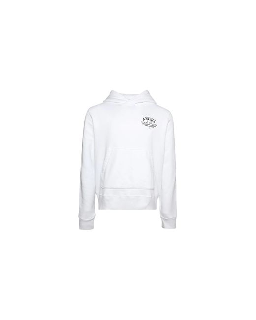 Amiri Black Arts District Logo Hoodie Pf23Mjg024 100" for men