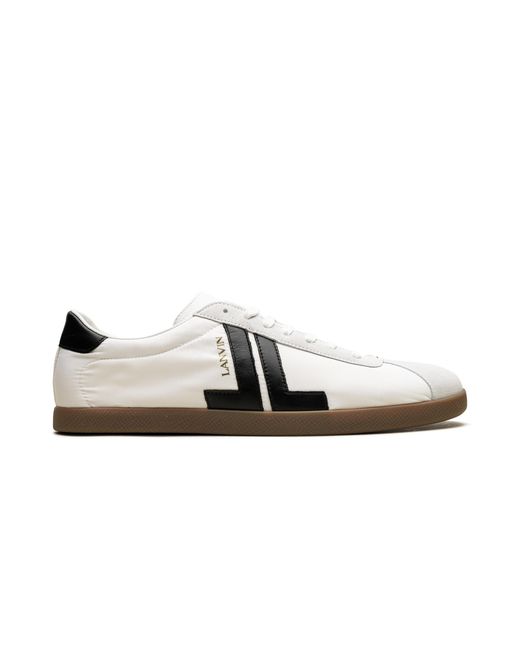 Lanvin Black Low Top Nylon Sneaker Fm Skdlon Nylo P20 0010" for men
