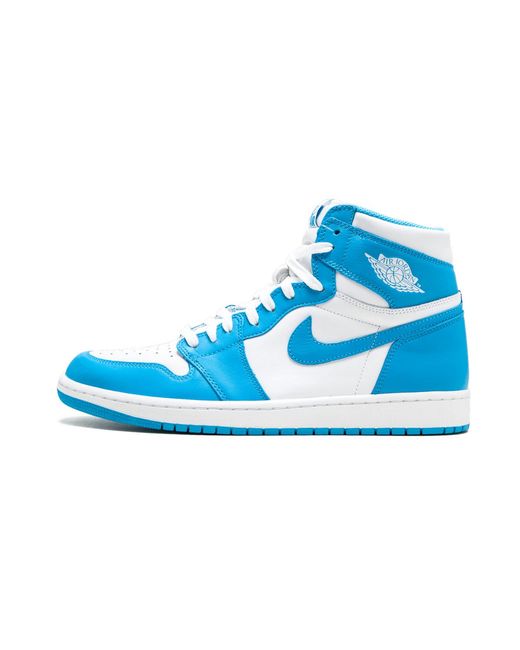 Nike Blue Air 1 Retro High Og "Unc" 555088 117" for men
