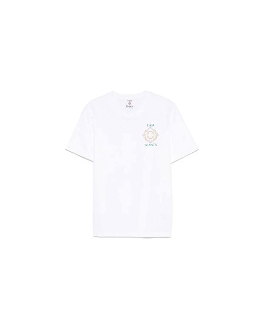 Casablanca Black Championship T-Shirt Mpf25 Jts 001 11 Ex" for men