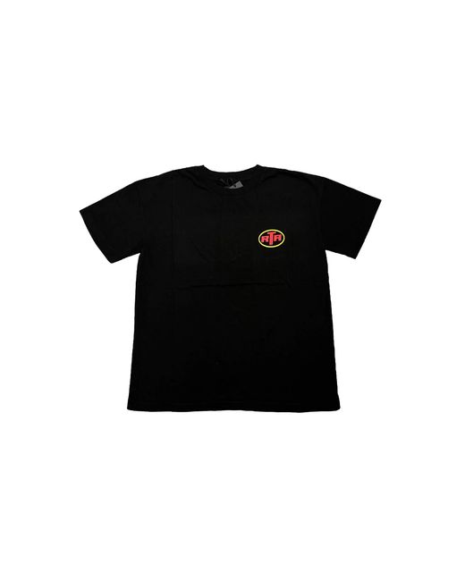 RTA Black Colt Racing Short Sleeve T-Shirt Mf23K621 T1786Bkrtm" for men