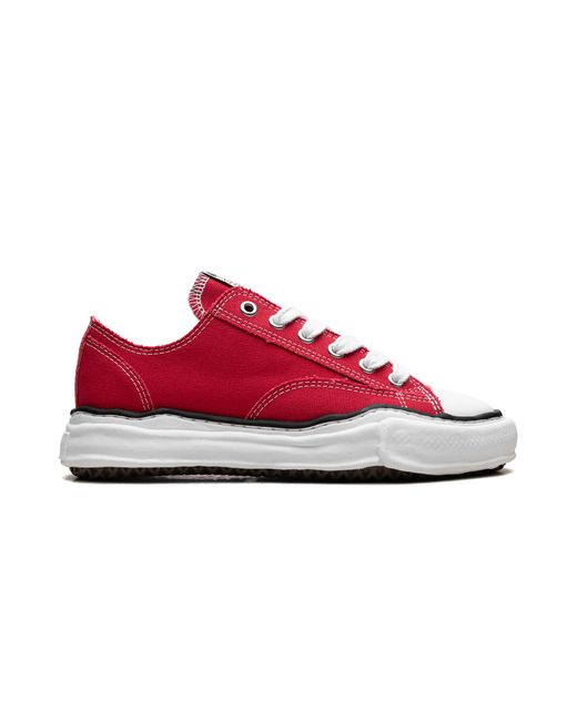 Maison Mihara Yasuhiro Red Peterson Og Sole Canvas Low A01Fw702" for men