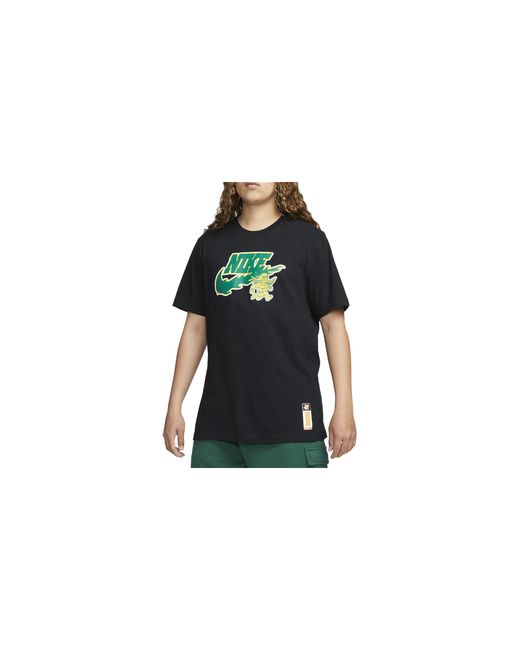 Nike Black Sportswear Cherub T-Shirt Fd1315 010" for men