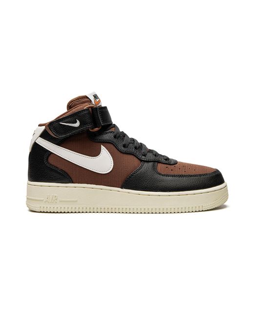 Nike Black Air Force 1 Mid 07 Lux "Certified Fresh" Dq8766 001" for men