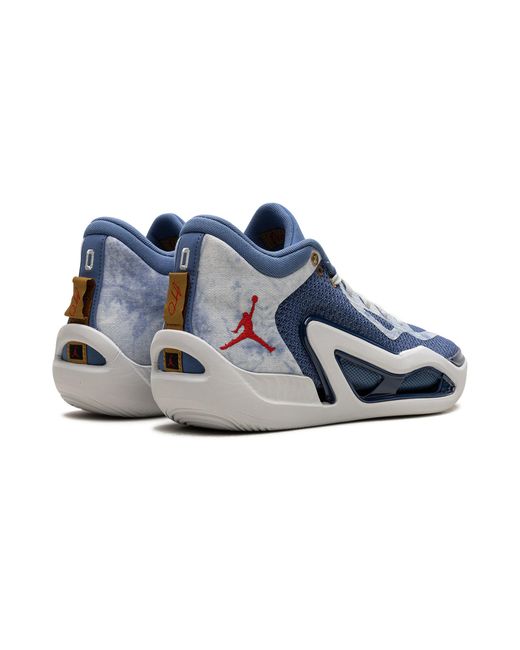 Nike Blue Tatum 1 Mid "Denim" Dz3320 400" for men