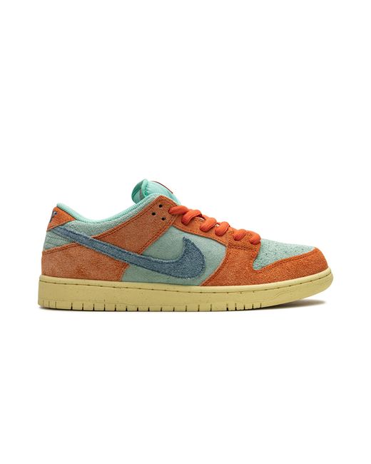 Nike Black Sb Dunk Low Pro Prm "Noise Aqua" Dv5429 800" for men