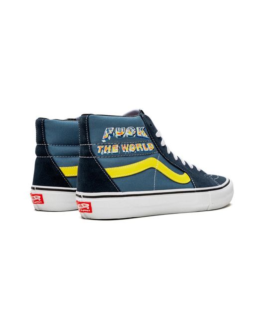 Vans Black Sk8-Hi Pro "Supreme for men