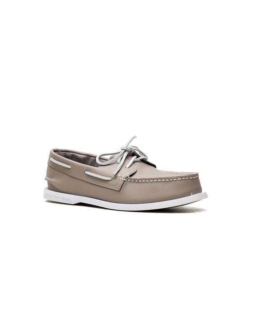 Sperry Top-Sider Black A/O 2 Eye Leather Seacycled Sts24376" for men
