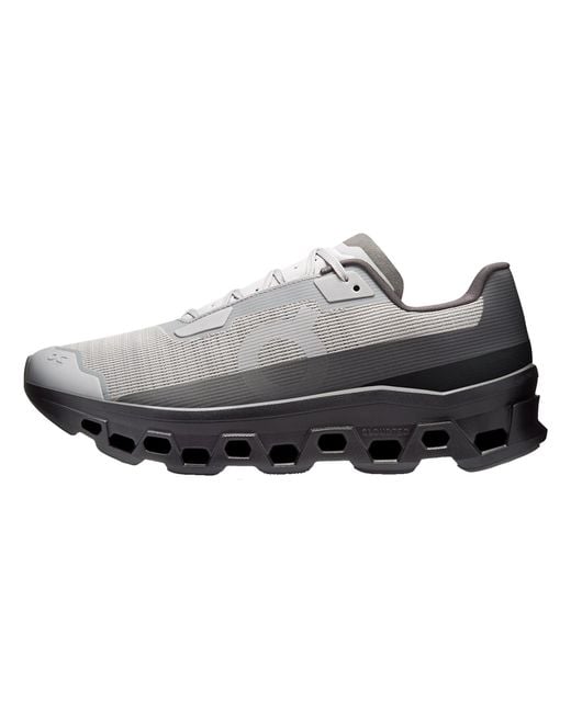 On Shoes Black Cloudmonster Void "Alloy 3Mg10913007" for men